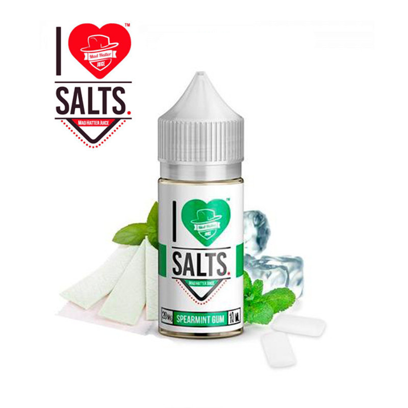 Mad Hatter I Love Salts Spearmint Gum 20mg/ml 10ml sales de nicotina