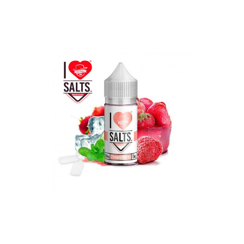Mad Hatter I Love Salts Strawberry Ice 20mg/ml 10ml sales de nicotina