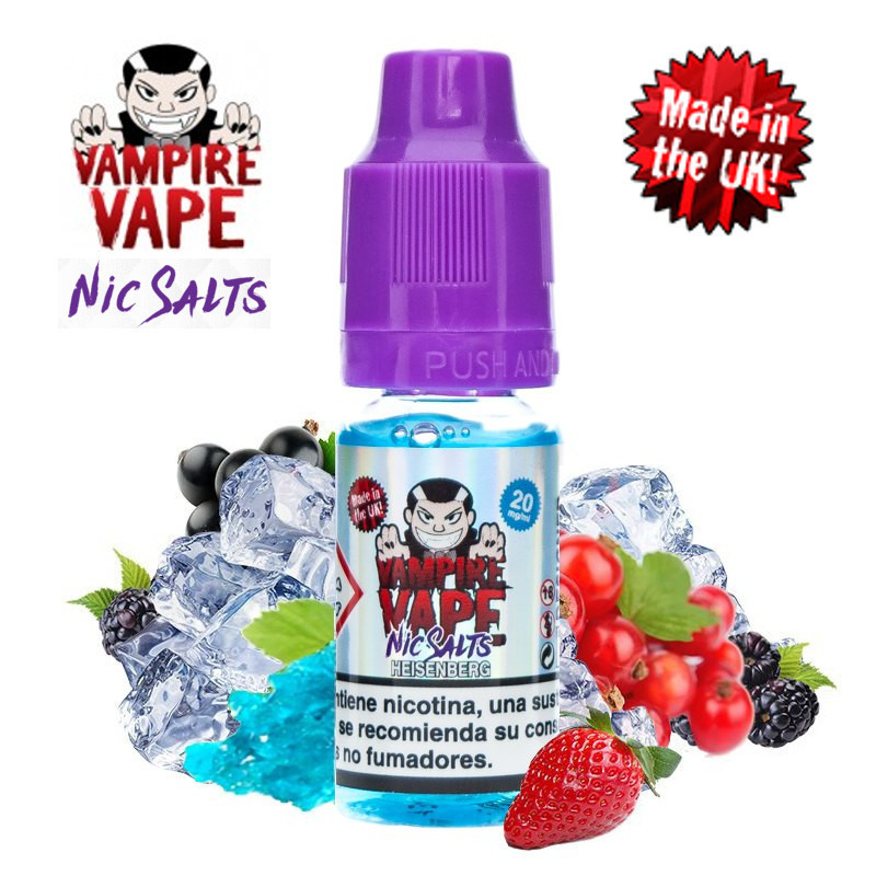 E-líquido Vampire Vape Heisenberg 6mg/ml 10ml