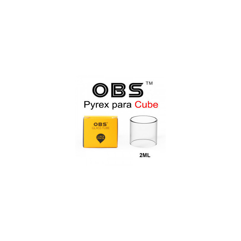 Depósito de pyrex para OBS Cube 2ml