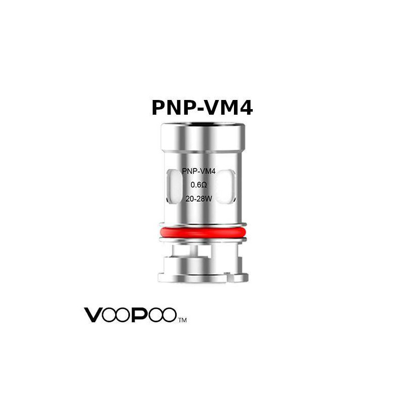 Resistencia Voopoo PnP-VM4 0.6 Ohm