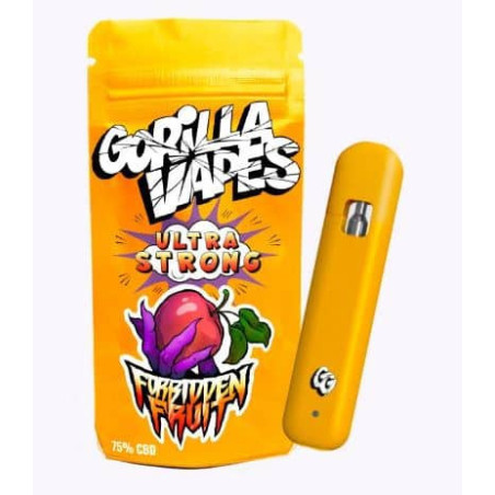 Gorilla Vapes-Forbidden fruit 75% CBD