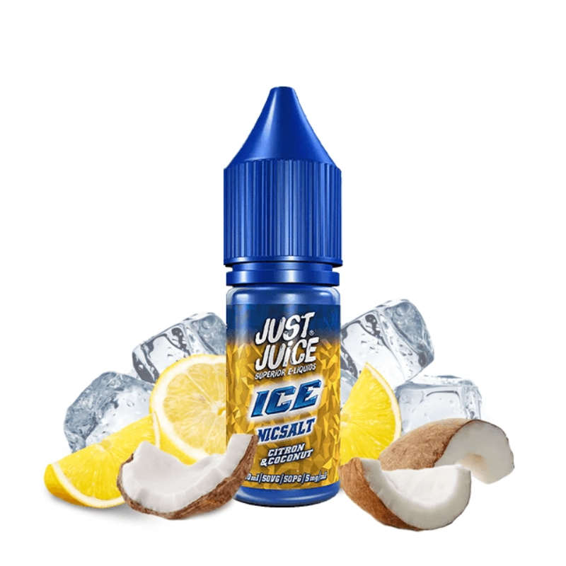 Just Juice Ice sales de nicotina Citron Coconut 10ml