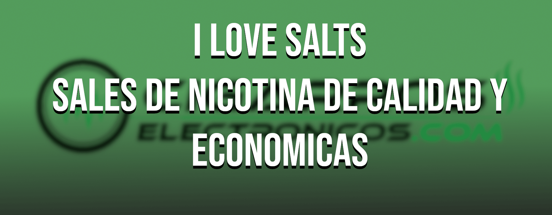 Sales de nicotina I Love Salts